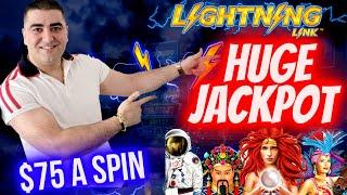 MASSIVE HANDPAY JACKPOT On High Limit Lightning Link Slot | Winning Mega Bucks On Slot