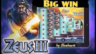 *BIG WIN* ZEUS III slot machine Line Hit and BONUS WINS (3 videos)