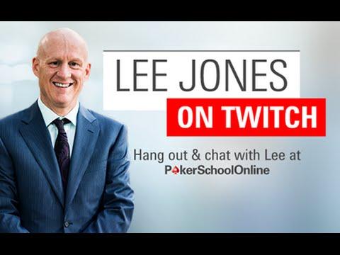Poker Talk with Lee Jones - Episode 1