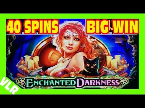 ENCHANTED DARKNESS - 40 Free Games - Big Win - Slot Machine Bonus