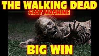 The Walking Dead SLOT MACHINE Las Vegas Slots Big Win