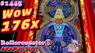 Rollercoaster⑥ Awesome Jackpot Jin Long 888 Slot Huge Bonus Win YAAMAVA CASINO 赤富士スロット ジェットコースター ⑥