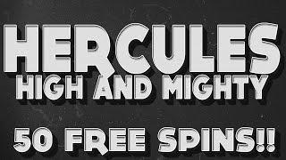 Slot Machines UK - Hercules with 50 FREE SPINS