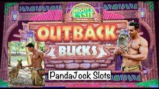 Got a full screen double WIN on my favorite slot! Mighty Cash Outback Bucks •