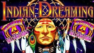 Ultimate Fire Link Slot Machine Max Bet Bonus | MEGABUCKS Slot | W4 Tall Fortunes Indian Dreaming