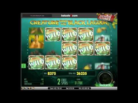 Creature From The Black Lagoon - Big Win 10€ Bet!