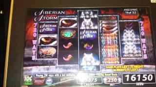 Siberian Storm Slot $25 Per Spin - 32 Spin Bonus Hand Pay