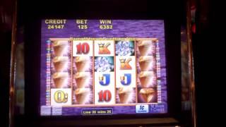 Heart of Gold slot machine line hit at Parx Casino.