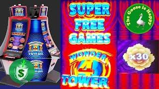 • 5 Dragons Wonder 4 Tower slot machine, Quest 4️⃣, Big Win, Very Happy Goose