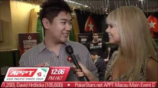 APPT Macau 2011: Day 1b Introduction with Bryan Huang - PokerStars.co.uk
