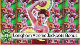 Longhorn Xtreme Jackpots slot machine bonus