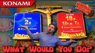SHOULD I RISK IT ALL? LIVE PLAY on Hawaiian Shores Slot Machine with Bonuses