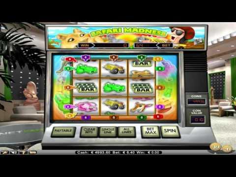Free Safari Madness slot machine by NetEnt gameplay ★ SlotsUp