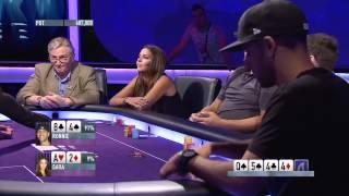 Amazing Poker Hand With Miss Finland - Mayhem On The Shark Cage! | PokerStars