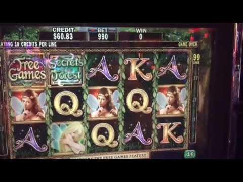 Secrets of the Forest Live Play Max Bet $10 No bonus but good live play ** SLOT LOVER **