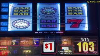 Triple Double Butterfly & Triple Double Diamond - $1 Slot Machine @