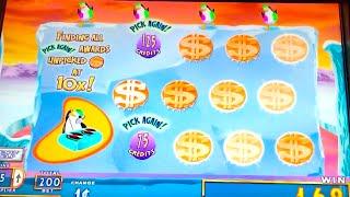 "LUCKY PENNY!" LIVE PLAY / BIG WIN Slot Machine Bonus