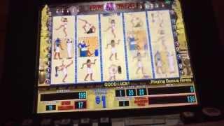 Pharaoh's Fortune slot machine bonus $15 bet jackpot handpay high limit pokie
