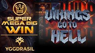 Super Big Win - Bonus in game slot Vikings Go To Hell (Yggdrasil)
