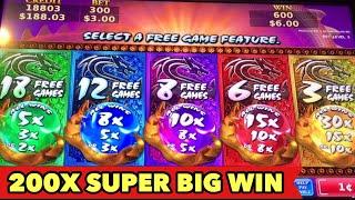 •️200x SUPER BIG WIN•️New KONAMI  Slot - DRAGON'S GLORY | HOPPIN FISH | VALKYRIE Bonuses
