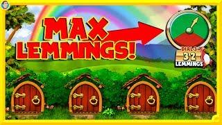 Going for MAX FREE SPINS on Lucky Lemmings!! + Hercules Premium Play
