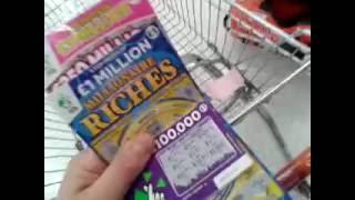 Secretly Film  CASHING in WINNING SCRATCHCARDS..and Buying Some..