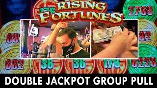 DOUBLE JACKPOT Group Slot Pull ⋆ Slots ⋆ $4600 / 23 Person ⋆ Slots ⋆ Seven Feathers Casino #ad
