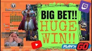 Big Bet!! Huge Win From Rise Of Merlin Slot!!