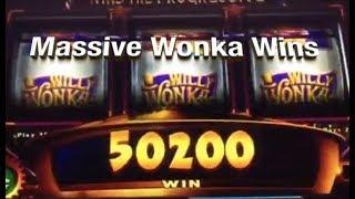 WILLY WONKA: HANDPAYS + OTHER HUGE WINS!