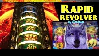 NORTHERN TREASURE slot machine Rapid Revolver feature BONUS WINS! (2 videos)