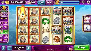 ZEUS II Video Slot Casino Game with a SUPER RESPIN  BONUS