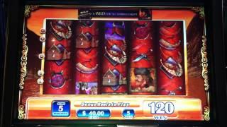 Wild Frontier Slot Machine Bonus High Limit - Big Win!