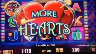 •ANY LUCK ? Free Play Slot Live Play (8)•More Hearts Slot machine Live play •$2.00 MAX Bet