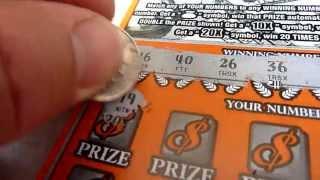 20X20 $20,000 a week for 20 years - Illinois Lottery $20 lottery ticket