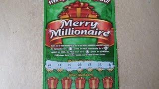 Merry Millionaire - $20 Illinois Instant Lottery Ticket Video