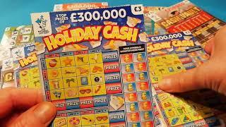 New  HOLIDAY CASH Card...We just bought...plus other scratchcards I Show you