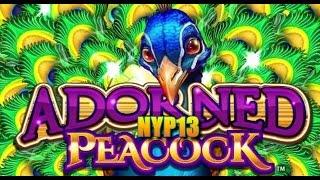 Konami - Adorned Peacock Slot Bonus WIN
