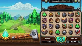Hammer of Fortune Slot - Green Jade Games