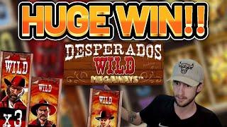 HUGE WIN!! DESPERADOS WILD MEGAWAYS BIG WIN -  Casino slot from Casinodaddy LIVE STREAM