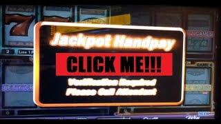JACKPOT! HAND PAY on WHEEL OF FORTUNE $10 MAX BET High Limit Slot Machine 777