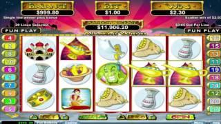 Free Aladdin's Wishes Slot by RTG Video Preview | HEX