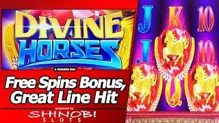 Divine Horses Slot - Free Spins Bonus and Great Line Hit