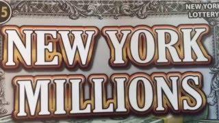 New York lottery scratch offs - Frenzy and New York Millions