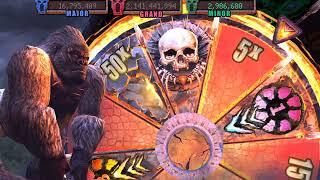 KONG THE 8th WONDER OF THE WORLD Video Slot Casino Game with a WHEEL BONUS