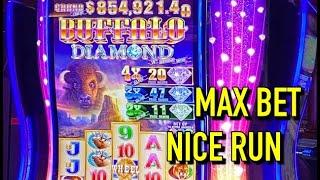Nice Run: Buffalo Diamond max bet