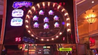 Pinball $1 slot machine bonus part 1