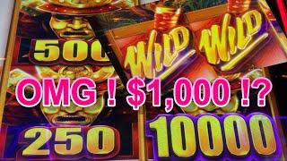 ⋆ Slots ⋆OMG !!! Is this $1,000 !?⋆ Slots ⋆WILD WILD SAMURAI (Aristocrat) Slot⋆ Slots ⋆$355 Free Pla