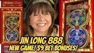 NEW GAME! $9 BET-JIN LONG 888 BONUSES
