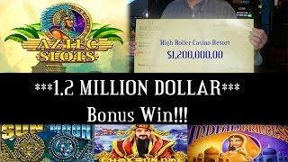 •$$$1.2 Million Dollar Bonus Sun Moon slot, Aztec Slot Jackpot Handpay Bonus 1 2 Million Dollar • Si