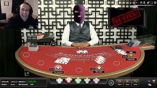 PROOF Online Live Blackjack Dealer Caught Cheating (SLOW MOTION)